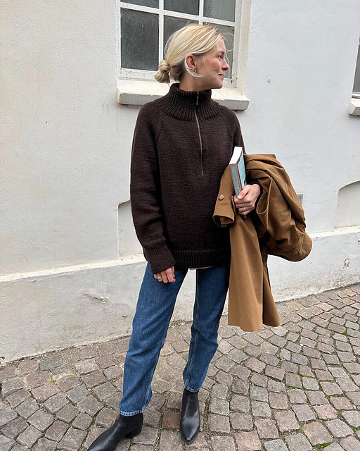 Zipper Sweater Light