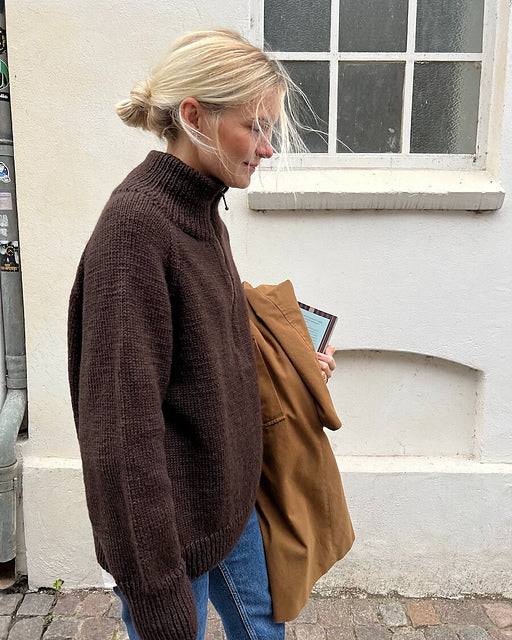 Zipper Sweater Light