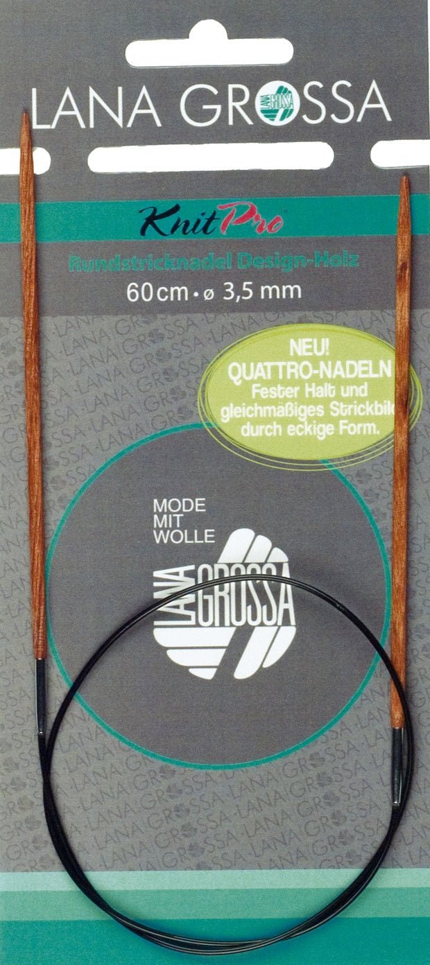 Rundstickor trä 60 cm - Butik Maglia