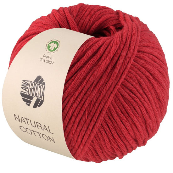 Natural Cotton GOTS - 007 Röd