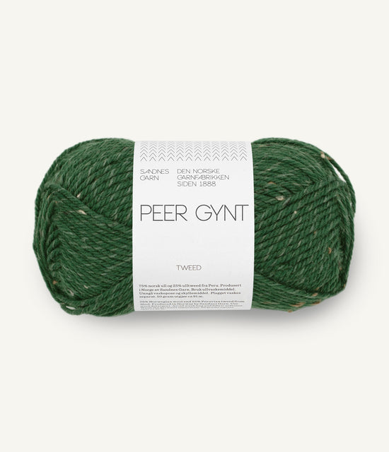 Peer Gynt - 8085 Skogsgrönt m/ Natur Tweed