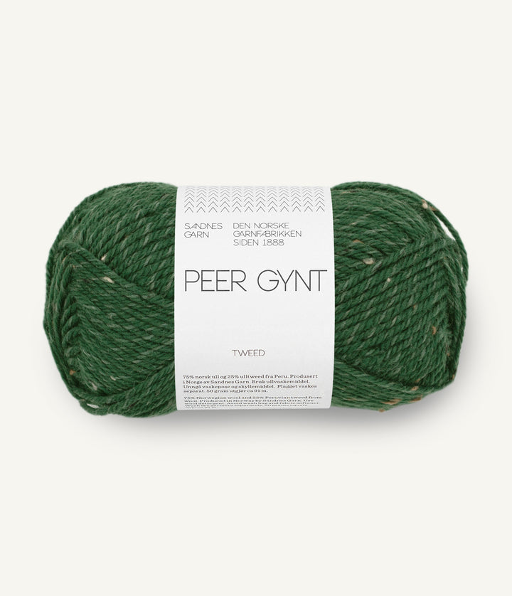 Peer Gynt - 8085 Skogsgrönt m/ Natur Tweed