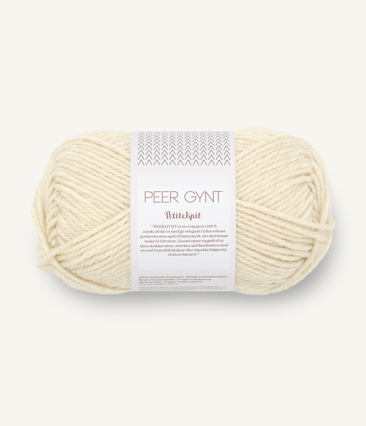 PetiteKnit Peer Gynt - 1016 Milk Melange