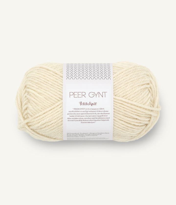 PetiteKnit Peer Gynt - 1016 Milk Melange