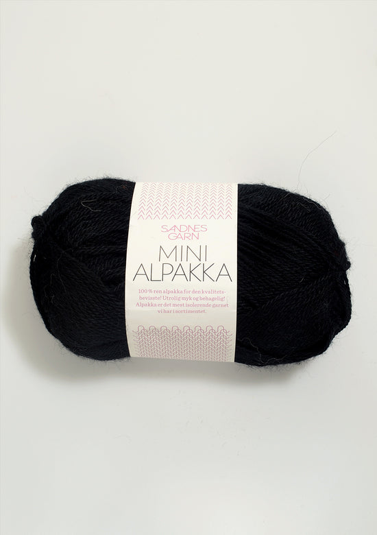 Mini Alpakka - 1099 Svart
