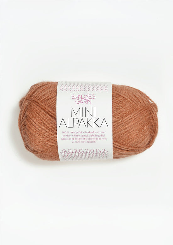 Mini Alpakka - 2734 Bränd sand - UTGÅTT REA