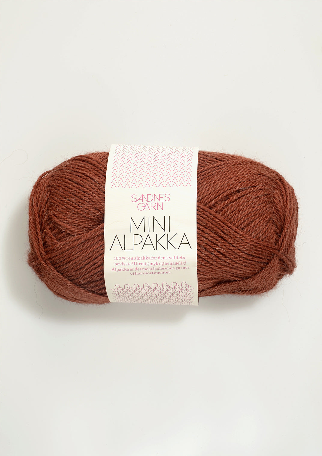Mini Alpakka - 3355 Bränd Orange - UTGÅTT