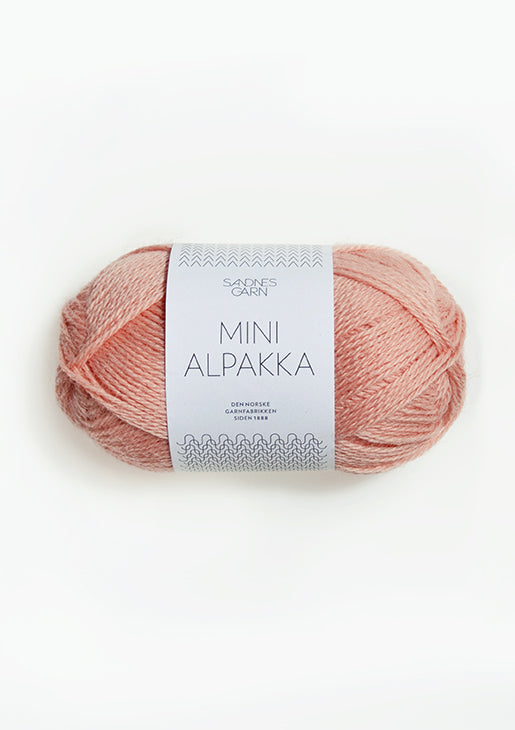 Mini Alpakka - 4022 Rosenblad - UTGÅTT