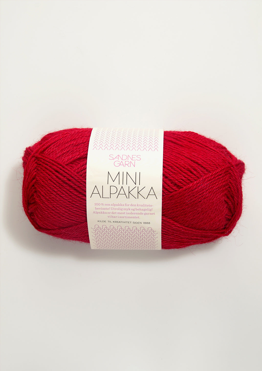 Mini Alpakka - 4219 Röd