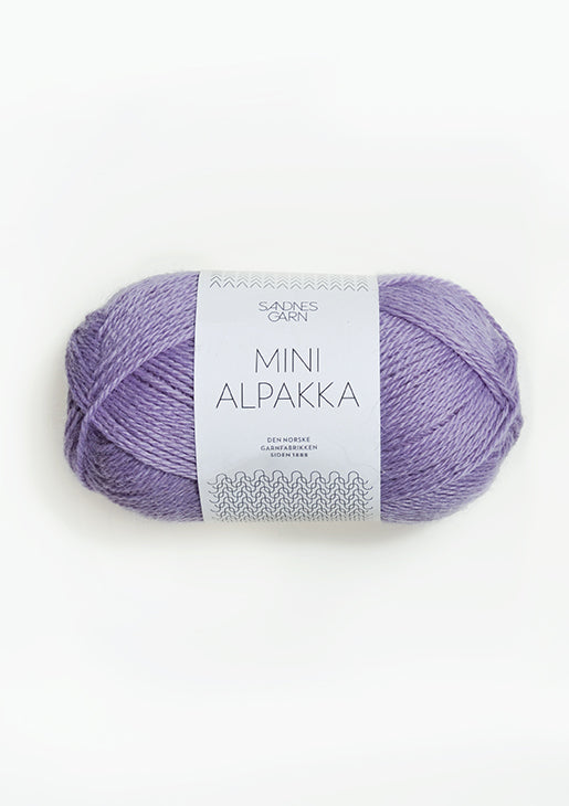 Mini Alpakka - 5043 Lila - UTGÅTT REA