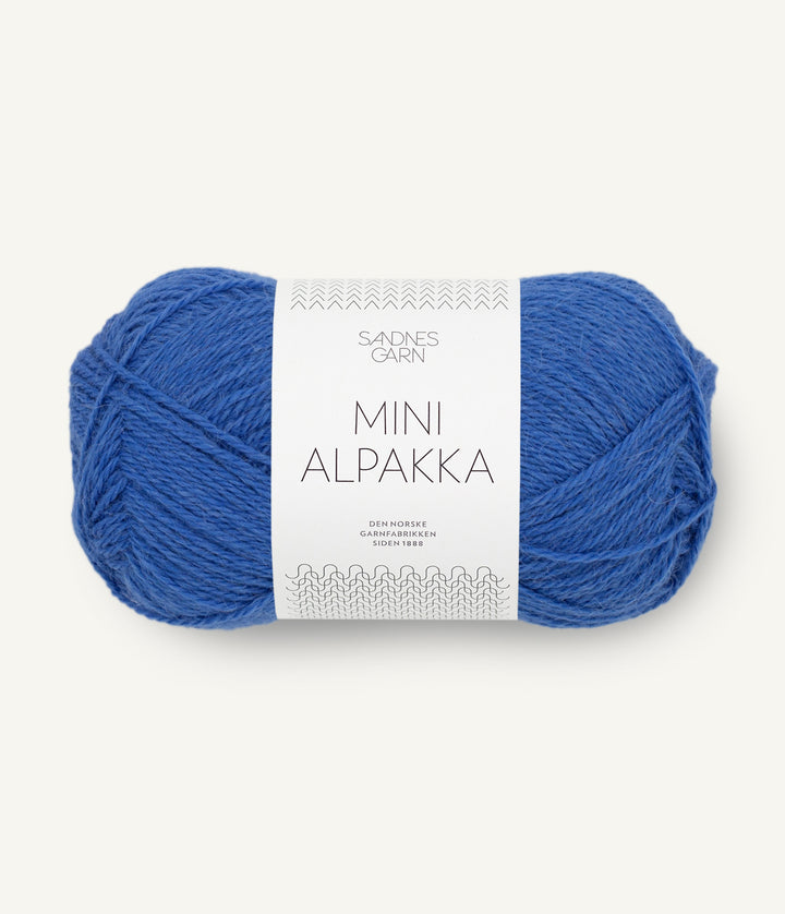 Mini Alpakka - 5845 Dazzling Blue