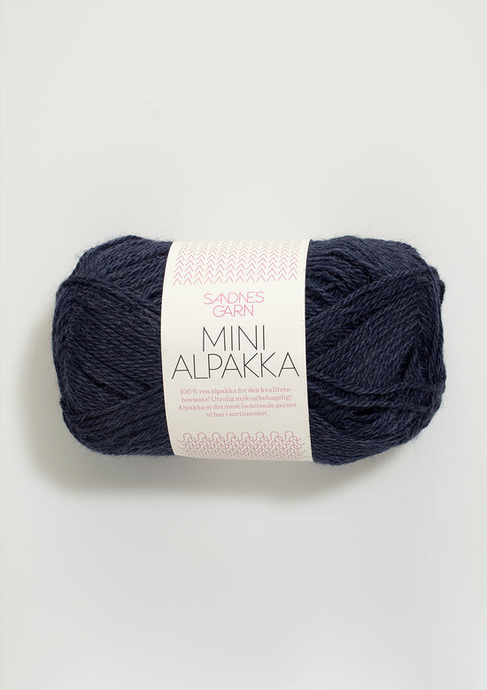 Mini Alpakka - 6081 Djupblå