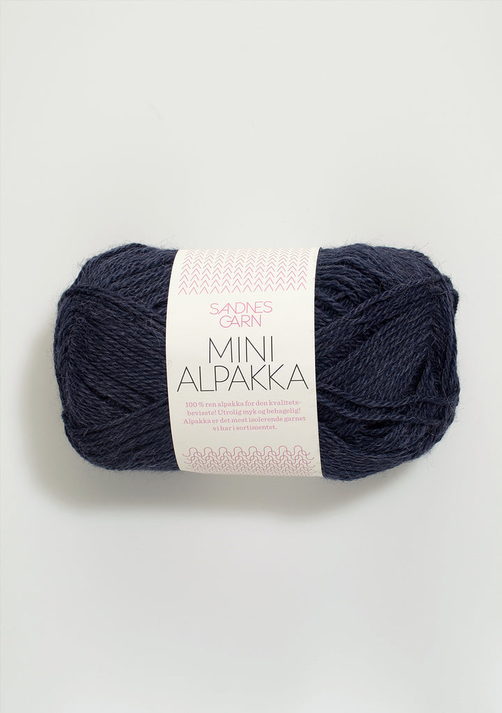 Mini Alpakka - 6081 Djupblå