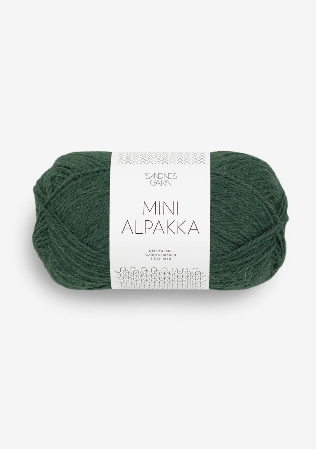 Mini Alpakka - 8581 Djup skogsgrön