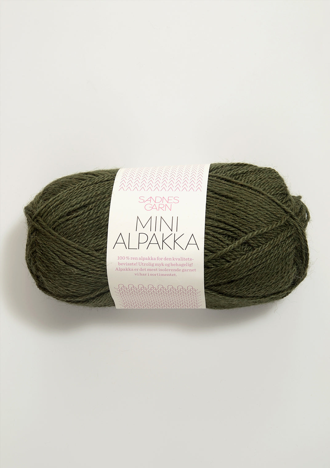 Mini Alpakka - 9573 Skogsgrön