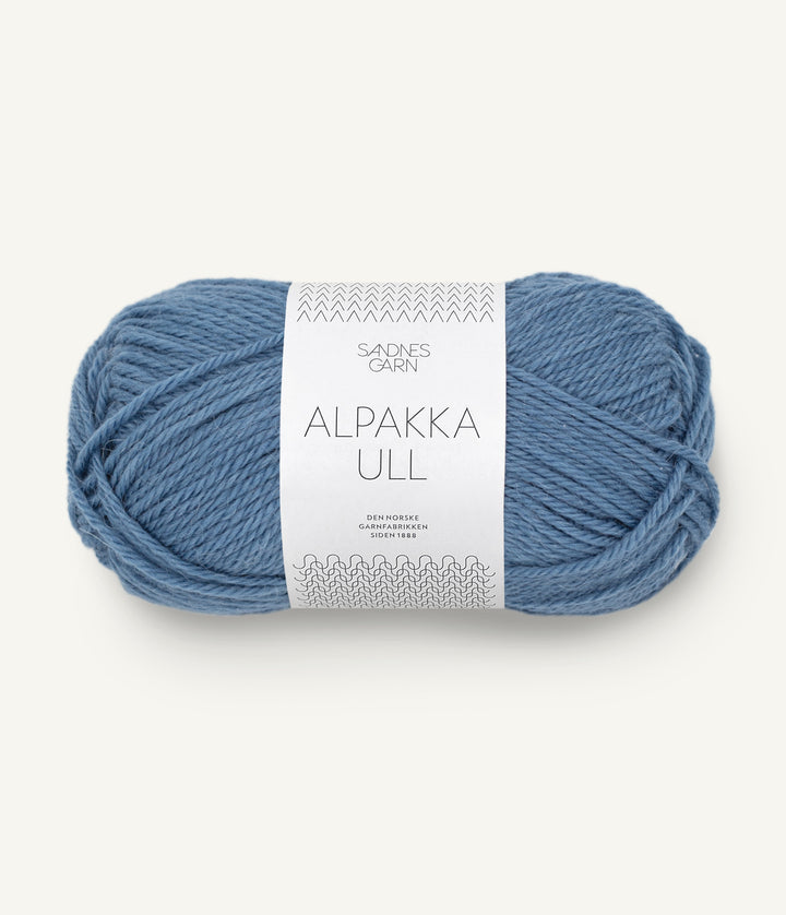 Alpakka Ull - 6052 Jeansblå - UTGÅTT