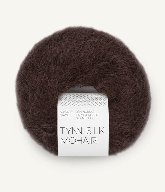 Tunn Silk Mohair - 3591 Chocolate Plum