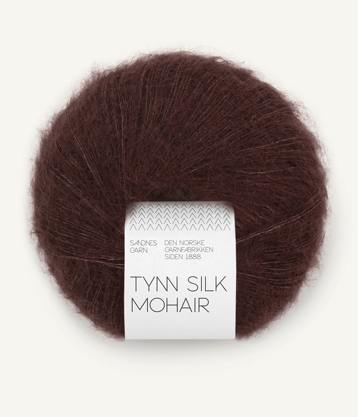 Tunn Silk Mohair - 4381 Dark Fudge