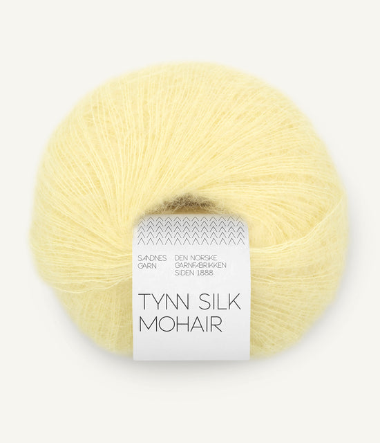 Tunn Silk Mohair - 9602 Lemonade