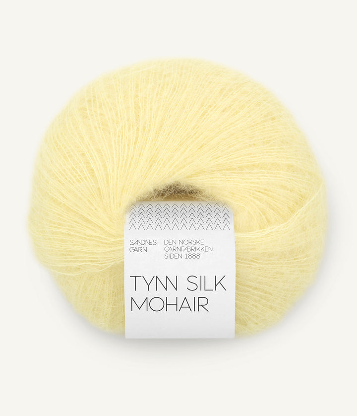 Tunn Silk Mohair - 9602 Lemonade