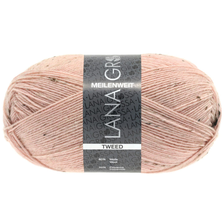 Meilenweit 100 Tweed - 149 Dovt rosa