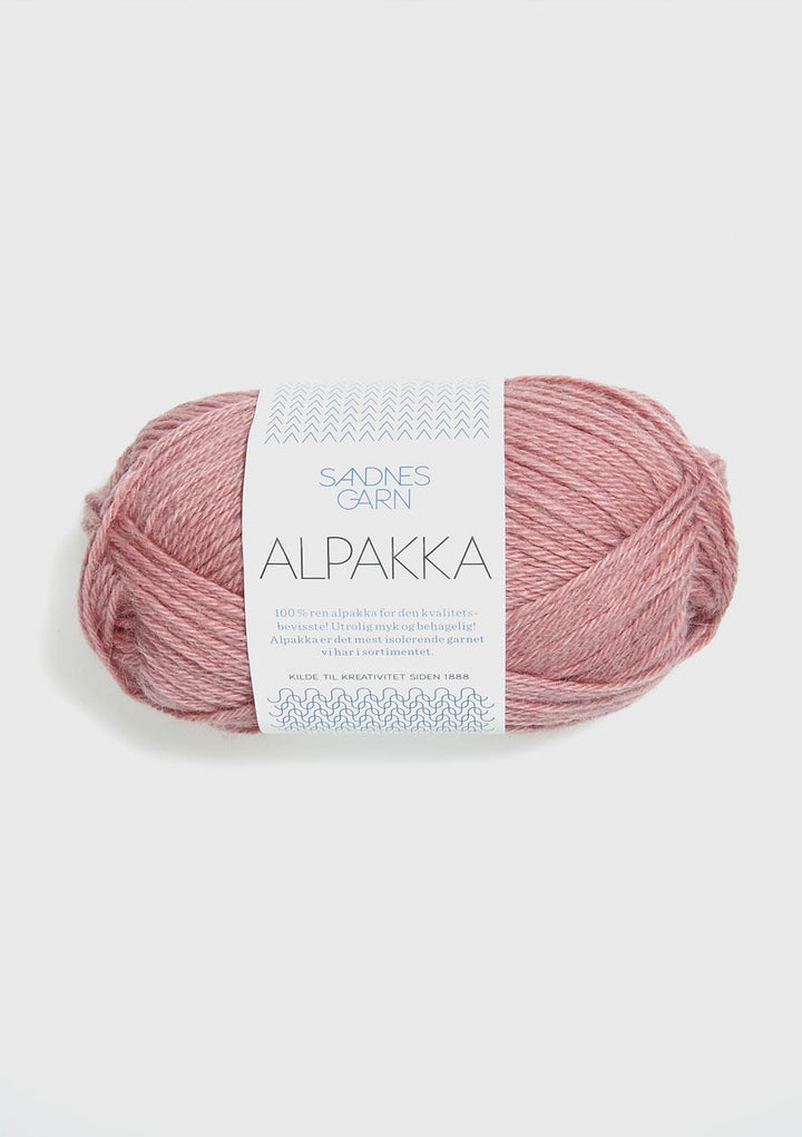 Alpakka - 4023 Dovt gammelrosa - UTGÅTT