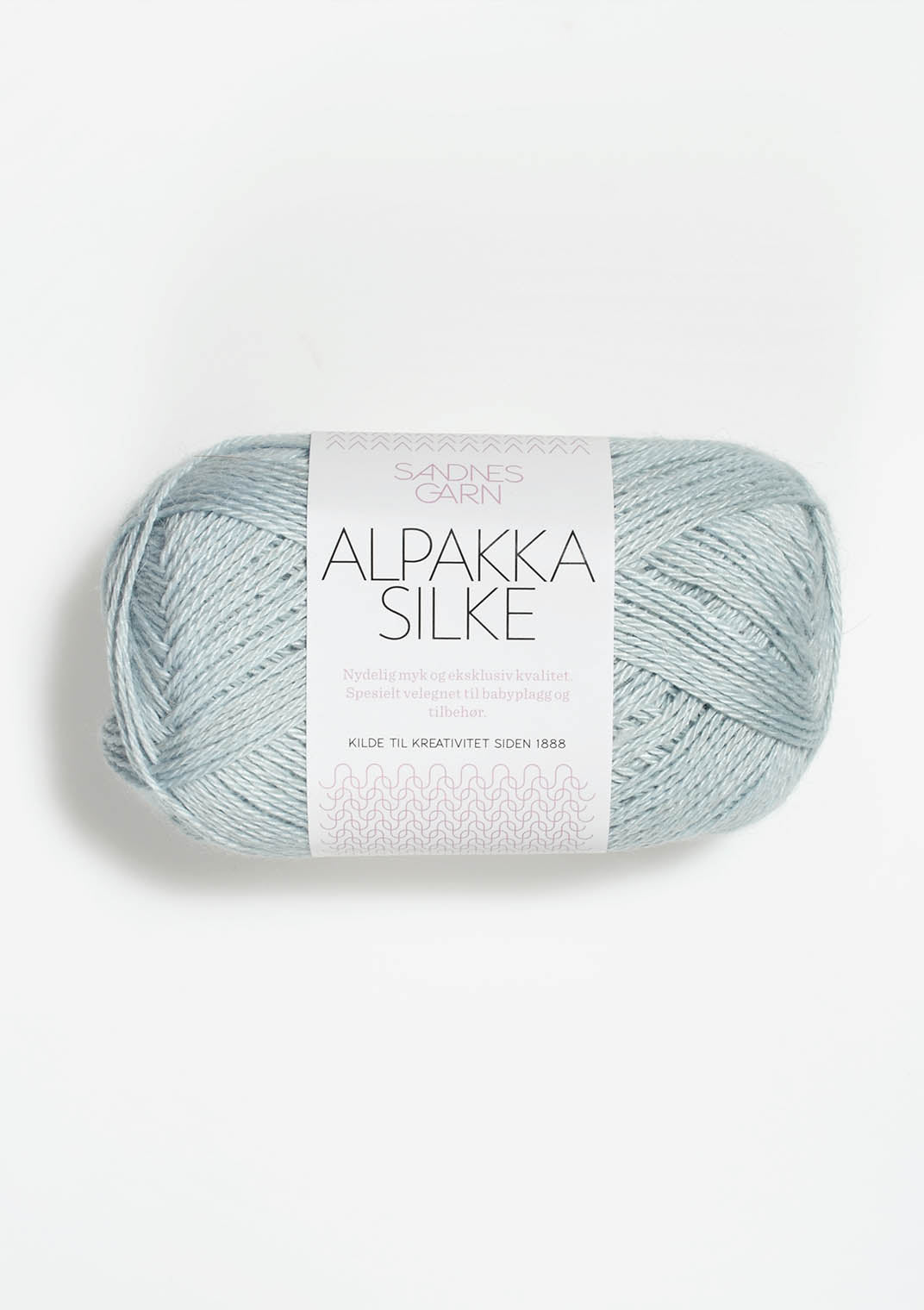 Alpakka Silke - 6011 Ljus blå UTGÅTT REA