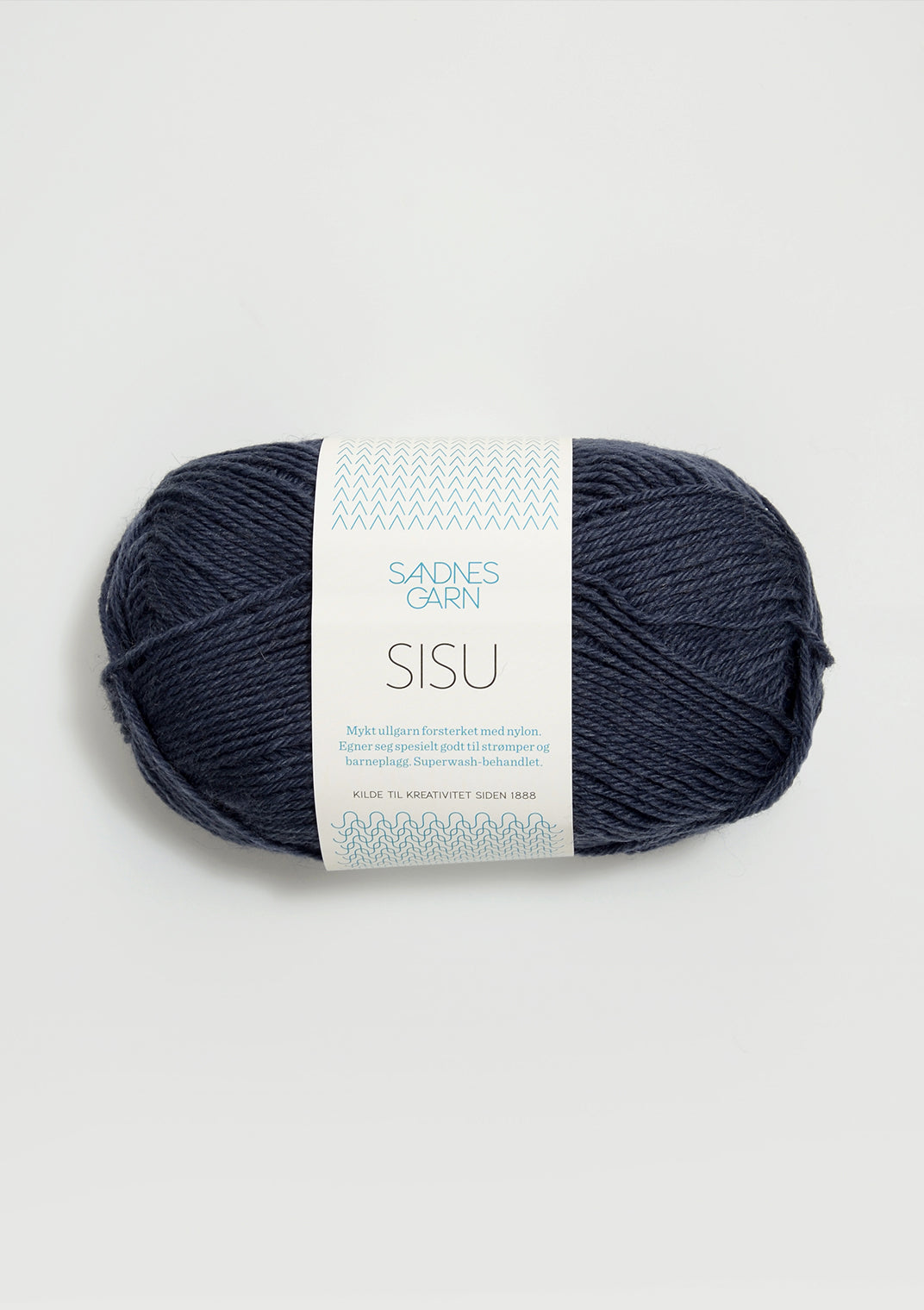 Sisu superwash - 5962 Gråblå