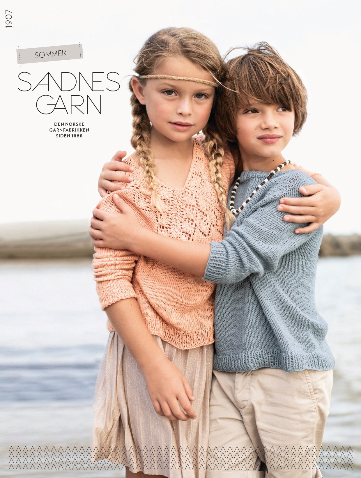 Sandnes 1907 Sommar barn