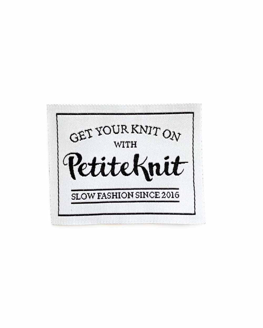 "Get Your Knit On"- Label