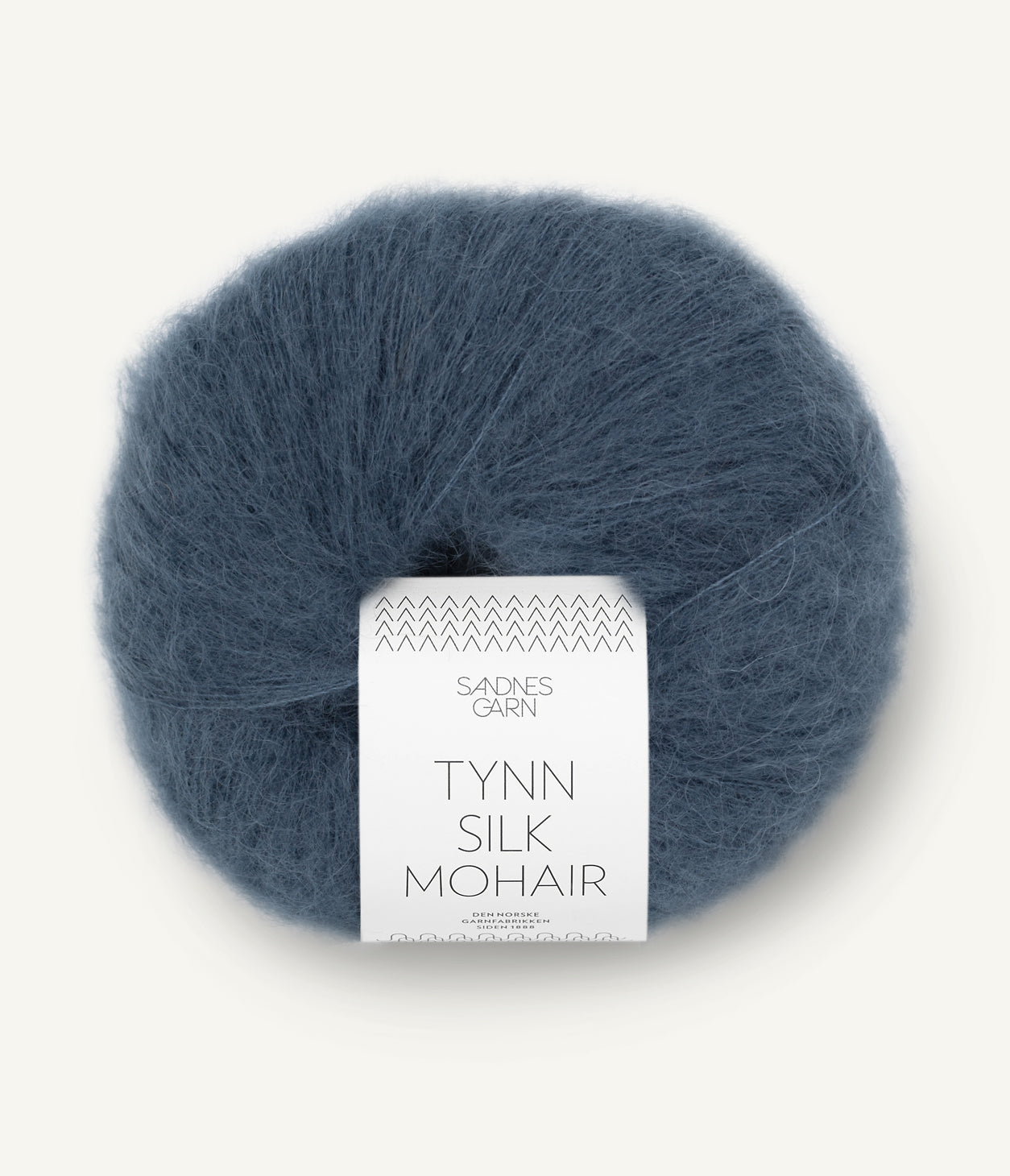 Tunn Silk Mohair - 6081 Djupblå