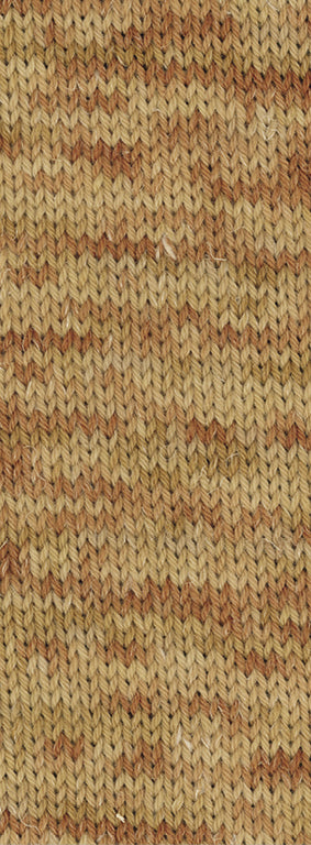 Slow Wool Canapa Hand Dyed - Sandgul/Camel/Orangebrun