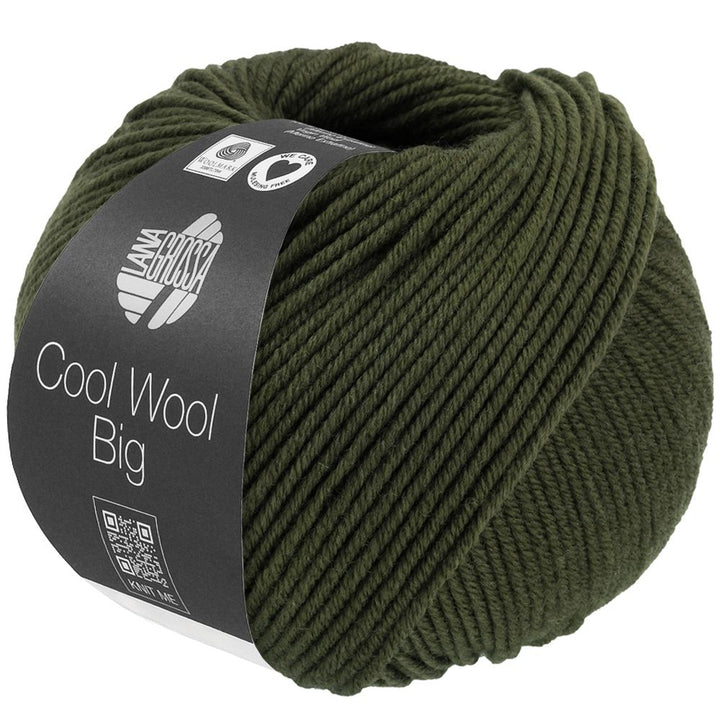 Cool Wool Big Melange (We Care) - 1695 Lodengrön melerad