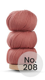 Geilsk Tyk Ull - 208 Ljus rosa  UTGÅR - INGEN BYTERÄTT!