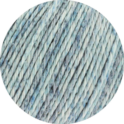 Landlust Sommerseide Melange - 106 Mint/Jeans/Grå