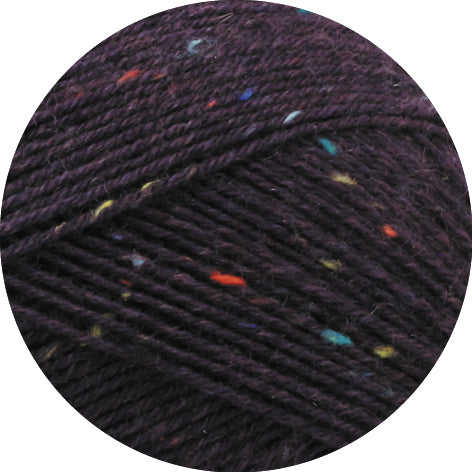 Meilenweit 100 Tweed - 162 Mörklila -UTGÅTT