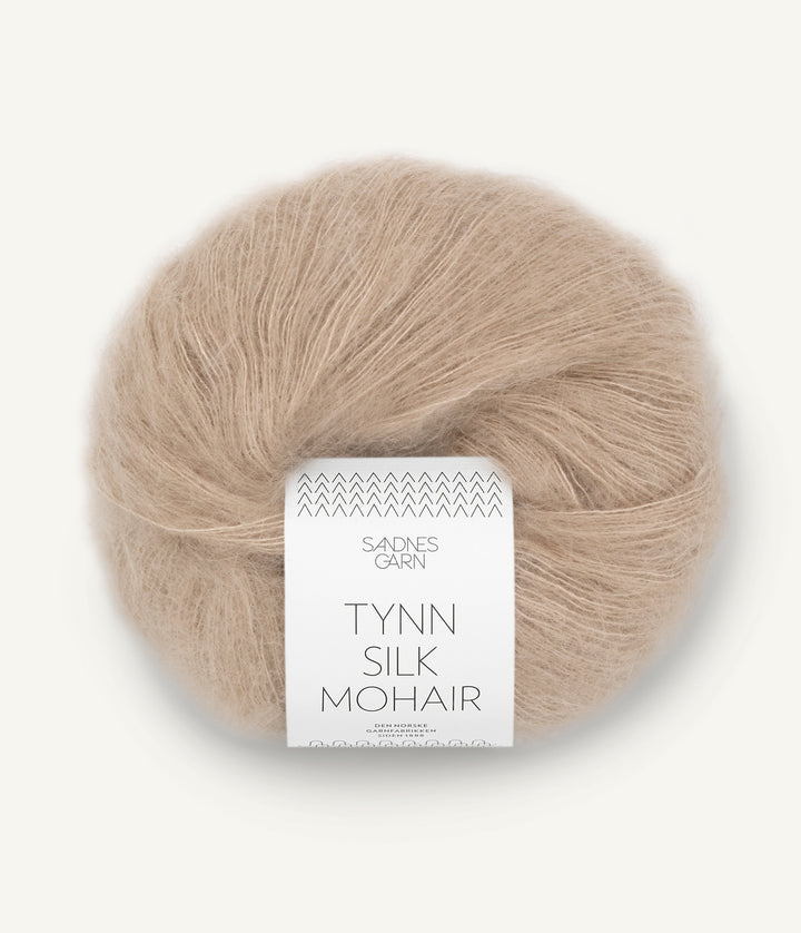 Tunn Silk Mohair - 3021 Ljus beige