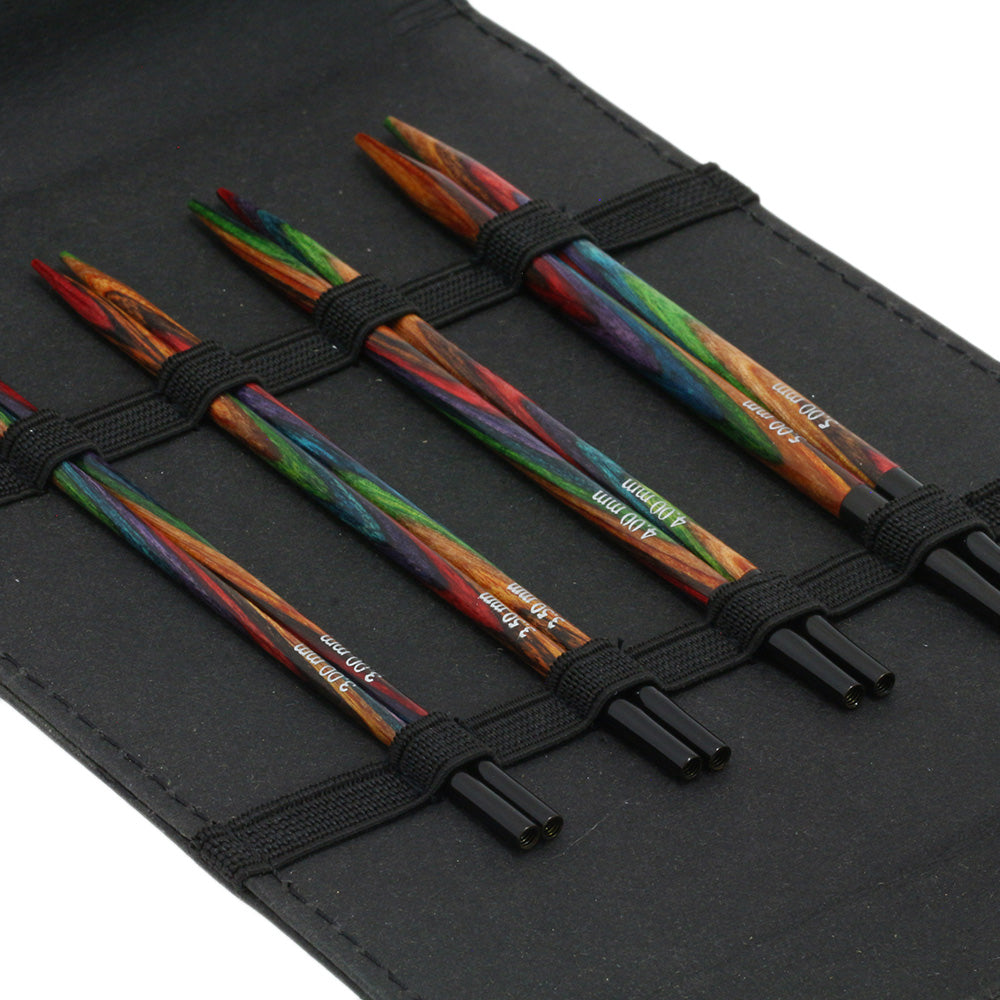 Stickset Mini KnitPro Multicolor/Svart - 3,0 - 5,0 mm