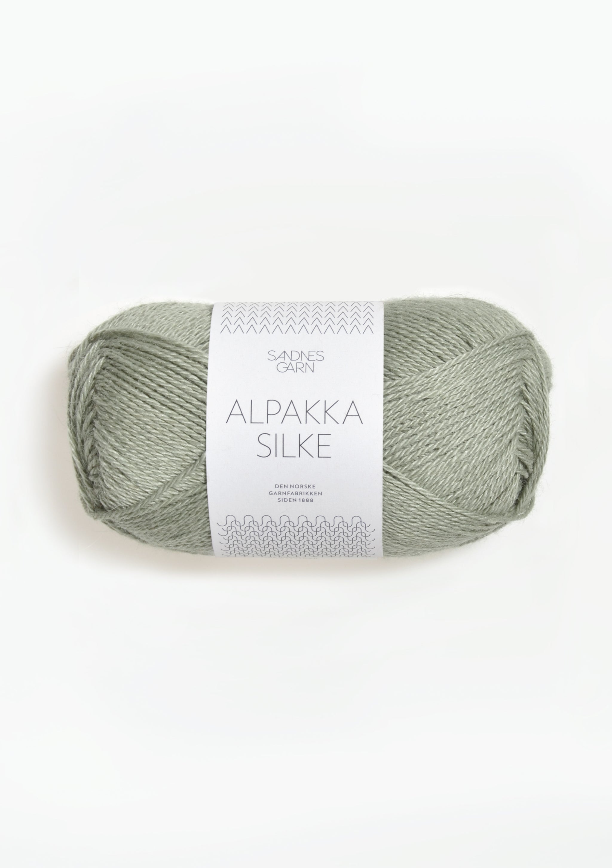 Alpakka Silke - 8521 Dimmigt ljusgrön