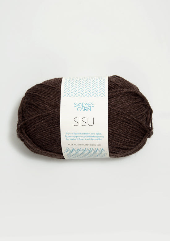 Sisu superwash - 3082 Brun