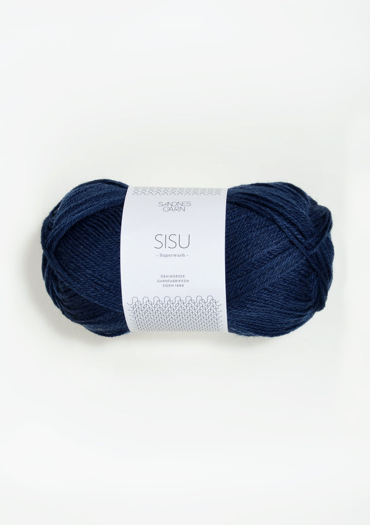 Sisu superwash - 6062 Blå - UTGÅTT