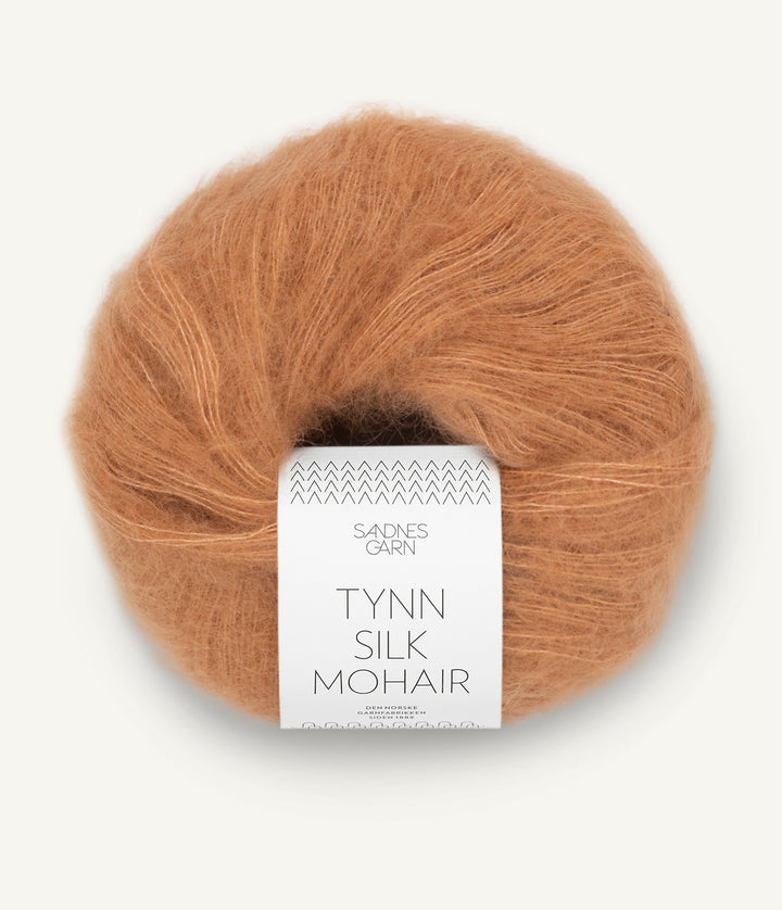 Tunn Silk Mohair - 2534 Fudge - UTGÅTT