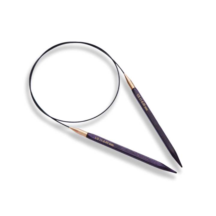 Rundsticka trä J'adore Cubics 80 cm, 4.0 mm