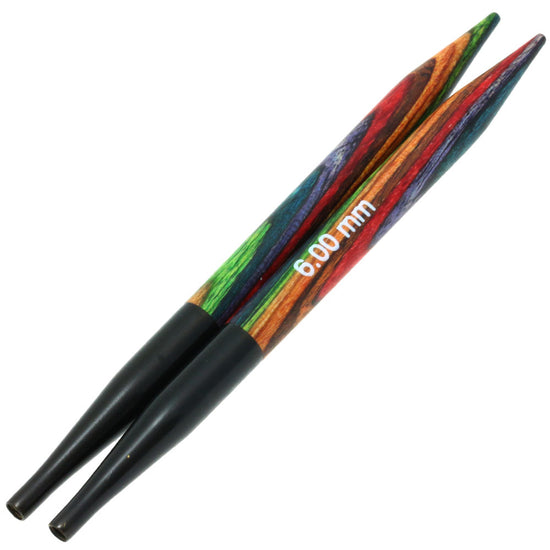 Stickspetsar KnitPro trä - Korta 6.0 mm