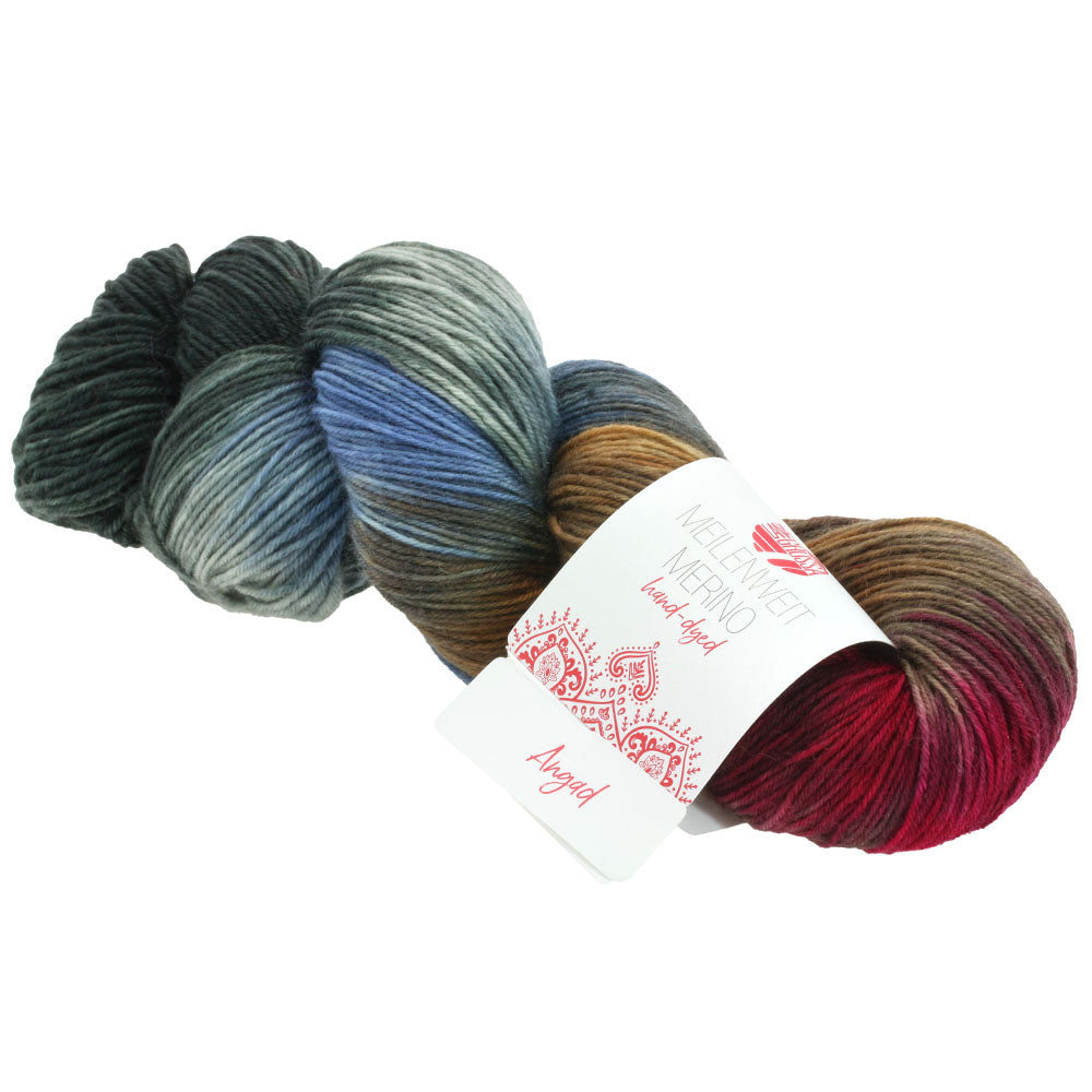 Meilenweit 100 Merino Handdyed - 615 Angad