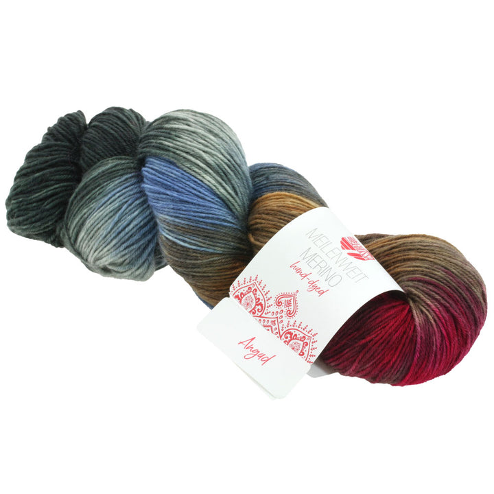 Meilenweit 100 Merino Handdyed - 615 Angad