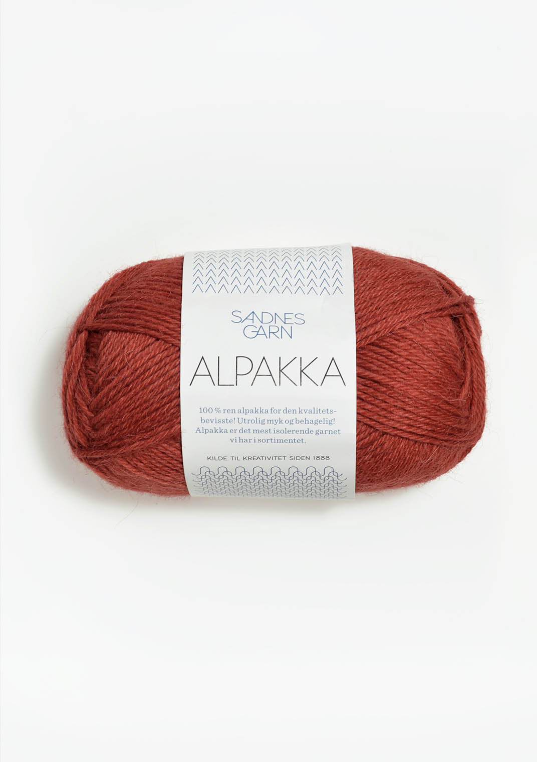 Alpakka - 4035 Mörk Terrakotta - UTGÅTT REA