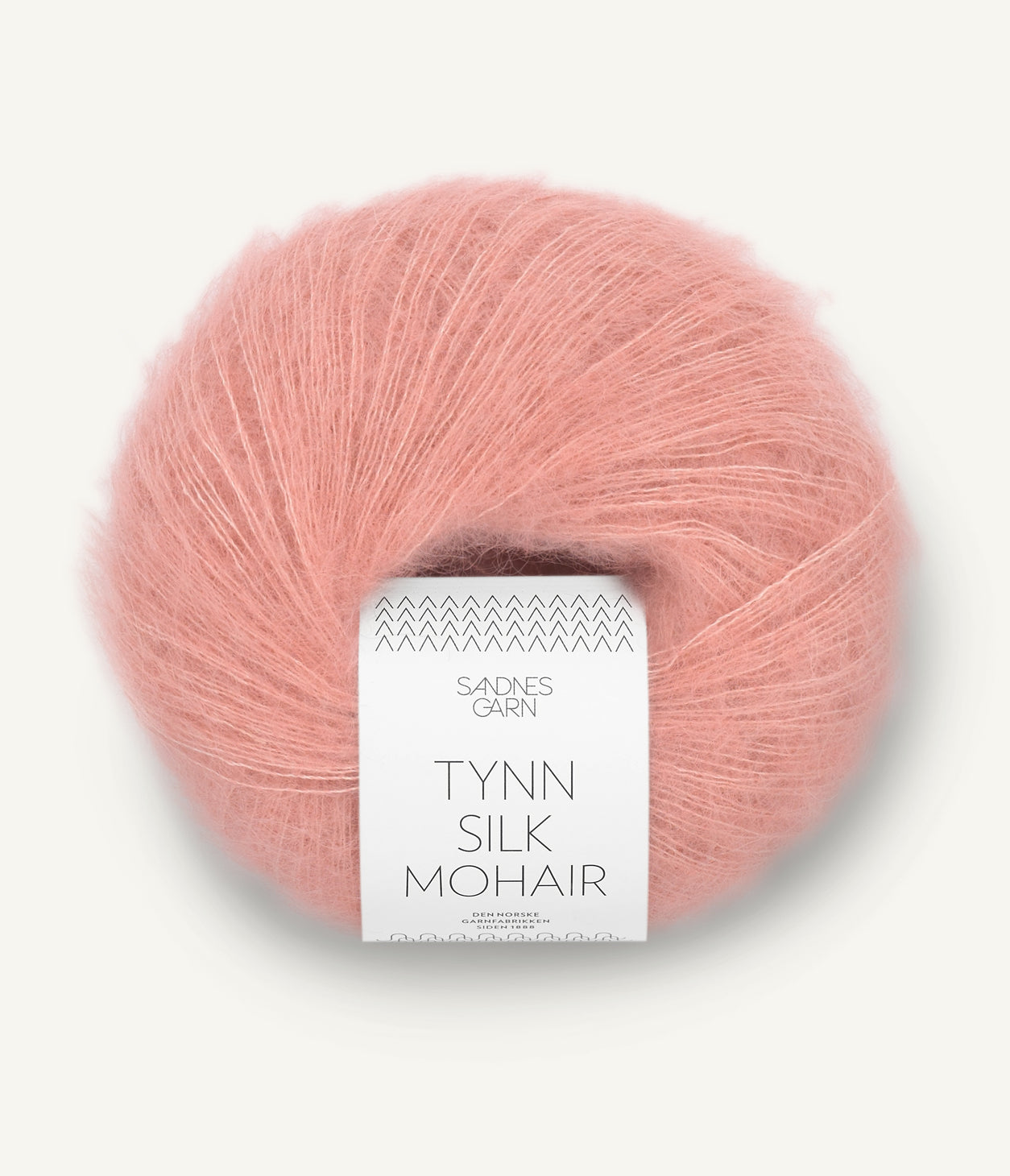 Tunn Silk Mohair - 4033 Aprikosblomma