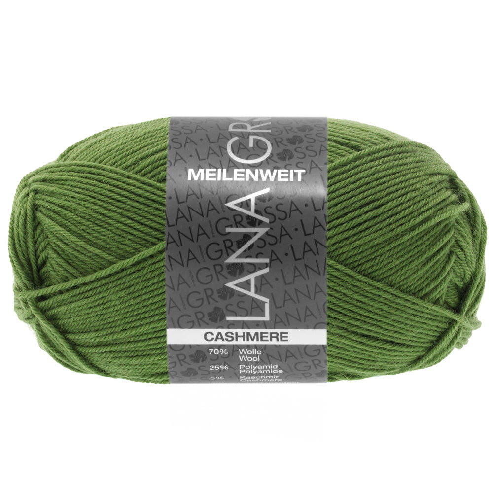 Meilenweit 50 Cashmere - 53 Tulpangrön - UTGÅTT