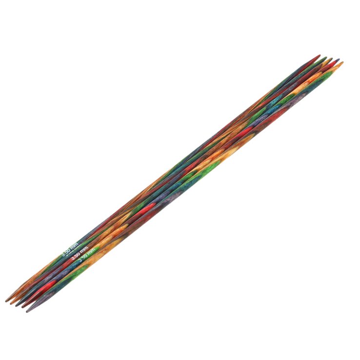 Strumpsticka Design Holz 20 cm - 3.5 mm